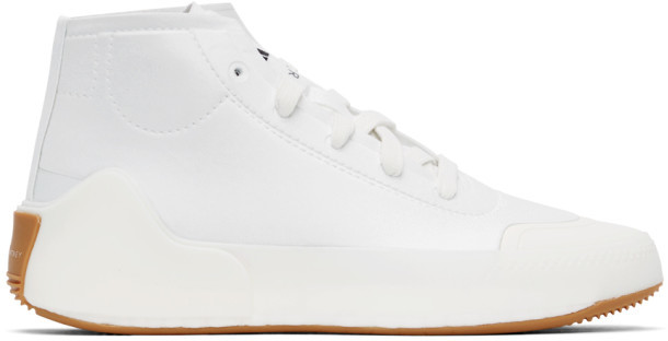 White Adidas High Tops Shop The World S Largest Collection Of Fashion Shopstyle