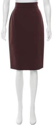 Prada Knee-Length Pencil Skirt