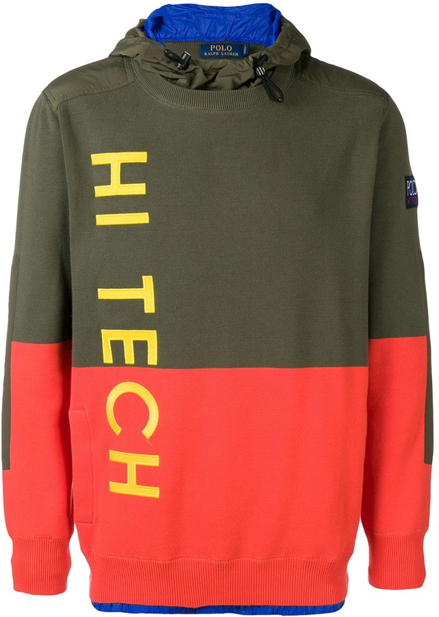 Polo Ralph Lauren Hi-Tech hooded jumper 