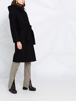 Thumbnail for your product : Fay Hooded Wrap Coat