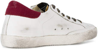 Golden Goose Deluxe Brand 31853 White Burgundy Superstar leather sneakers