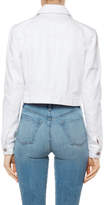 Thumbnail for your product : J Brand Faye Cropped Jacket In White