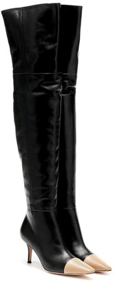 Gianvito Rossi Stefanie over-the-knee leather boots