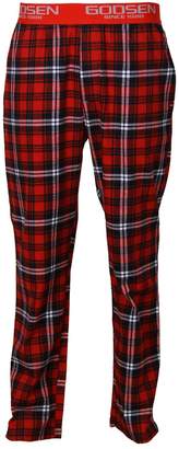 Godsen Men's Flannel Plaid Cotton Lounge Pants/Pajama Bottoms (XXXXL, )