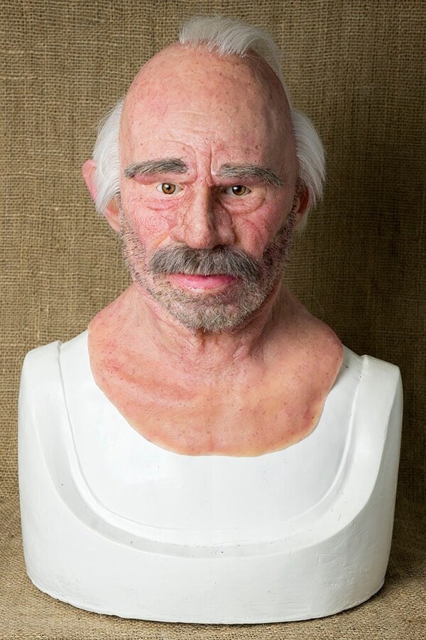 Etsy Handmade Silicone Old Man Mask Realistic Halloween Mask \
