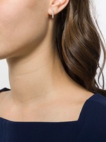 Thumbnail for your product : Monica Vinader Alta Capture Huggie Diamond earrings