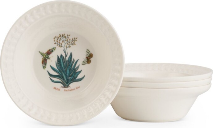 Portmeirion Botanic Garden Harmony Emerald Cereal Bowls Set of 4