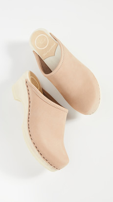 NO.6 STORE Valley Low Bast Clogs