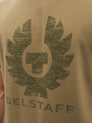 Belstaff Coteland 2.0 Logo-print Cotton-jersey T-shirt - Beige