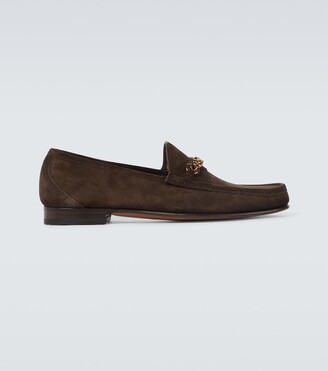 Tom Ford suede York Chain loafers