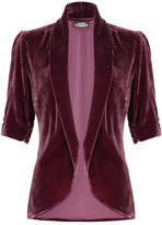 Thumbnail for your product : M·A·C Nancy Mac Jacket In Rosewood Silk Velvet
