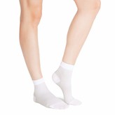 Thumbnail for your product : Belly Bandit Compression Womens Silver-Infused material Ankle Socks (White/Grey 6-9)