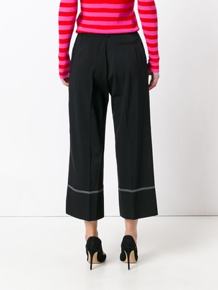 Ermanno Scervino Cropped High-Rise Pants