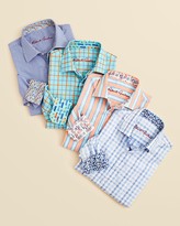 Thumbnail for your product : Robert Graham Boys' Keifer Mini Gingham Dot Shirt - Sizes S-xl