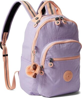 Kipling Alvar Purple Crossbody Bag Nylon Purse 4 Zip Sections | eBay
