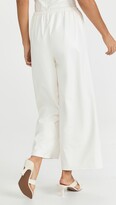 Thumbnail for your product : Sally LaPointe Faux Leather Drawstring Pants
