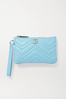 Thumbnail for your product : Gucci Gg Marmont Quilted Leather Clutch