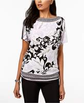 Thumbnail for your product : JM Collection Boat-Neck Dolman-Sleeve Top, Created for Macy's