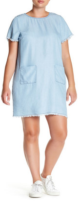 BB Dakota Pocket Tunic Dress (Plus Size)