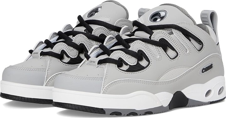 Osiris D3 E Men's Shoes Grey/Black/Grey : 10 D - Medium, Faux Leather
