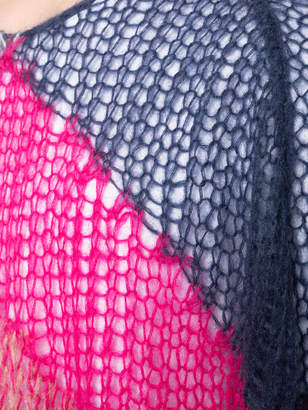 Jil Sander colour-block oversized sweater