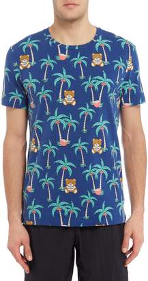 Moschino Men's Palm Tree T-Shirt