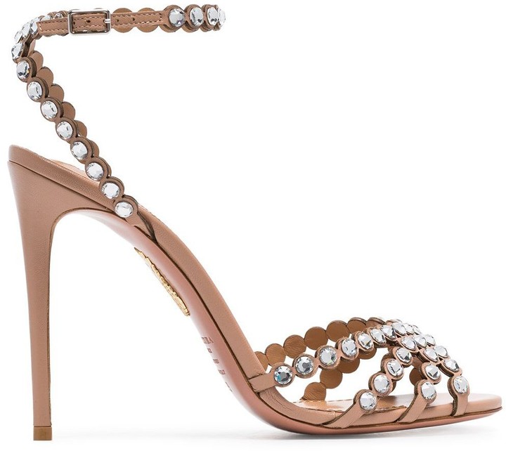 pink high heel sandals uk