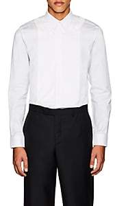 Givenchy Men's Cotton Poplin & Piqué Shirt - White