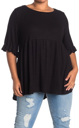 babydoll plus size tops