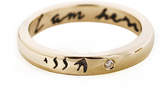 Thumbnail for your product : Zahava Gold I Am Here Ring
