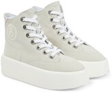 Thumbnail for your product : MM6 MAISON MARGIELA Suede flatform sneakers