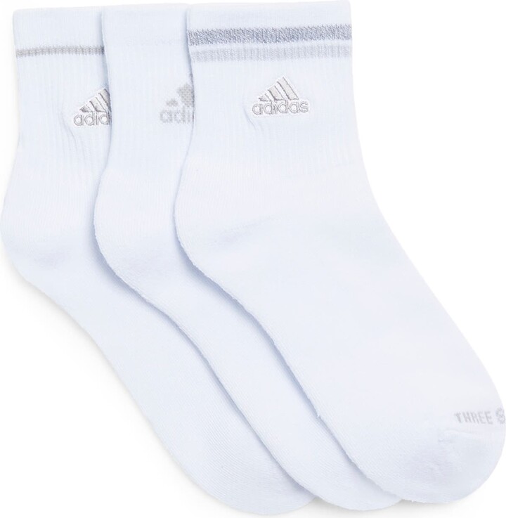 adidas 3-Pack Cushioned Sport Crew Socks