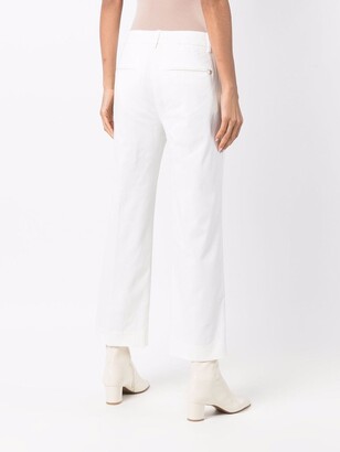 Dondup High-Waisted Flared Trousers