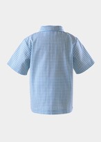 Thumbnail for your product : Rachel Riley Boy's Gingham Shirt, Size 6M-2T