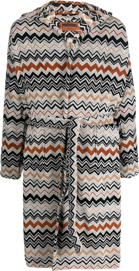 Missoni Home Zigzag-Pattern Bathrobe