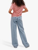 Thumbnail for your product : MANGO Stripe Cotton T-Shirt, Red Cherry