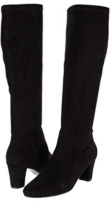 vaneli black suede booties