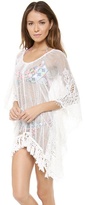 Thumbnail for your product : Bop Basics Fringed Lace Cover Up