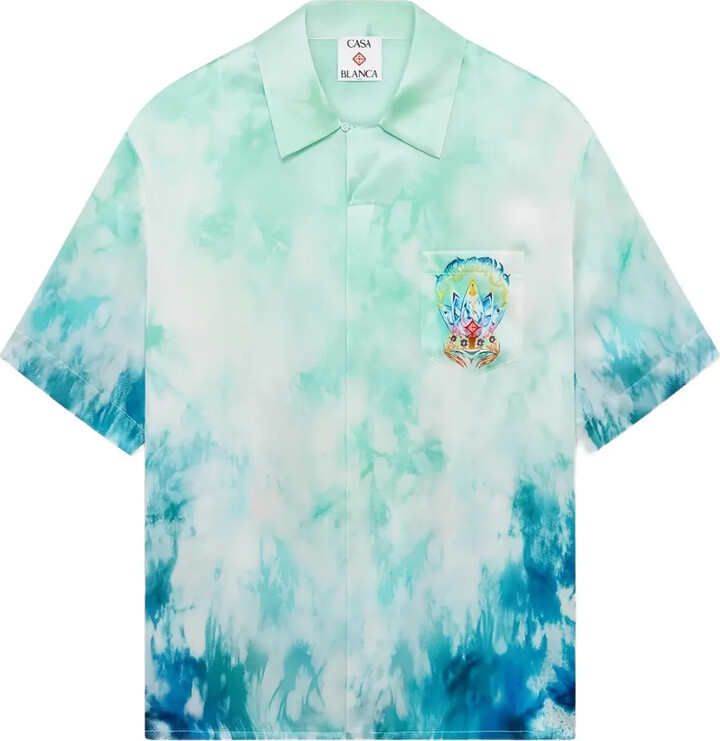 Casablanca Tie-Dye Pocket Shirt