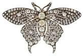 Thumbnail for your product : Antique Diamond Butterfly Brooch Pendant