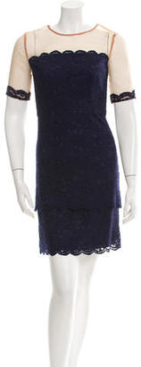 Burberry Lace Knee-length Dress