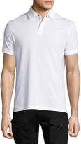 Thumbnail for your product : Ralph Lauren Front-Zip Pique Polo Shirt, White