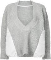 Thumbnail for your product : Sacai deep V-neck jumper