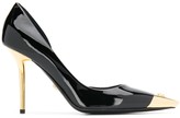Thumbnail for your product : Versace Two-Tone Pointed Pumps