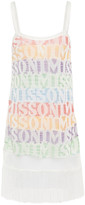 Thumbnail for your product : Missoni Mare Mare Mare Fringed Jacquard-knit Mini Dress
