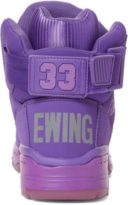 Patrick Ewing Electric Purple Ewing 33 High-Top Basketball Sneakers