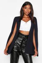 Thumbnail for your product : boohoo Tall Edge to Edge Tailored Cape
