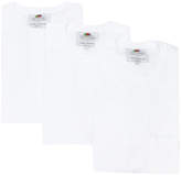 Cédric Charlier set de trois t-shirts à poche poitrine