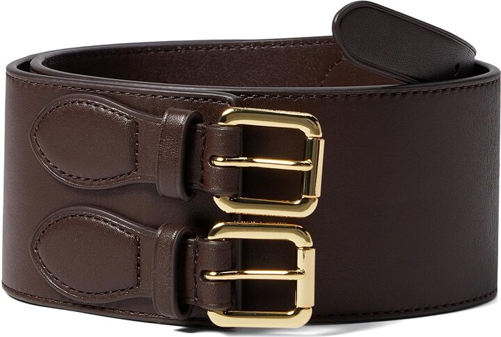 Women's Wide Brown Leather Belts
