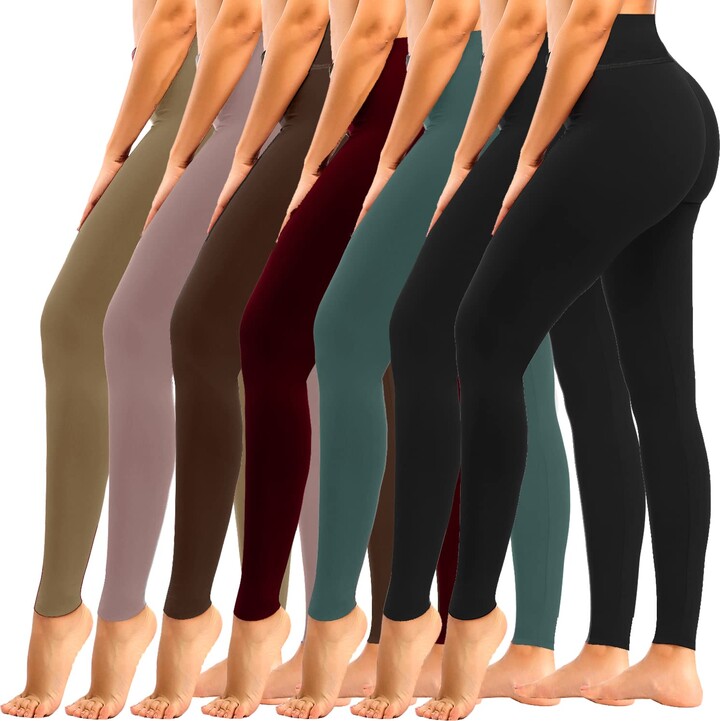 Aoxjox Seamless Scrunch Legging for Women Asset Tummy Control Workout Gym  Fitness Sport Active Yoga Pants